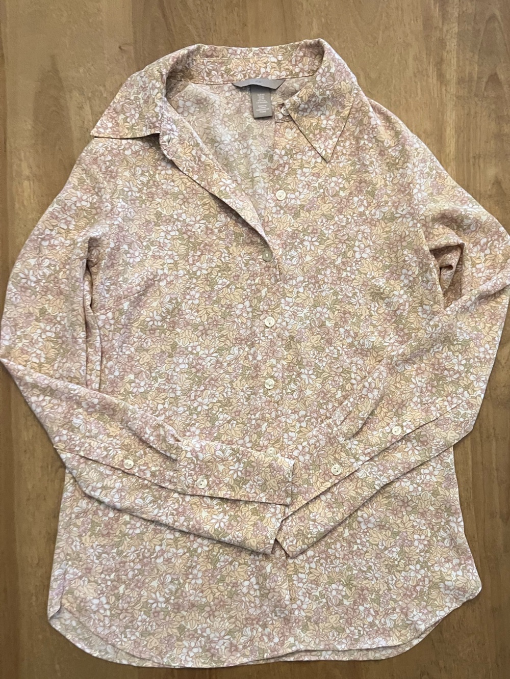 Women's Floral Button-Up Shirt